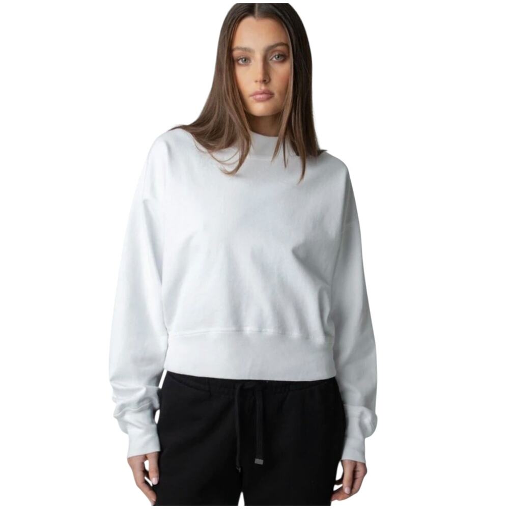 TALENTLESS White Sweatshirt